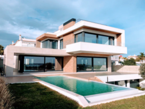 concrete house
